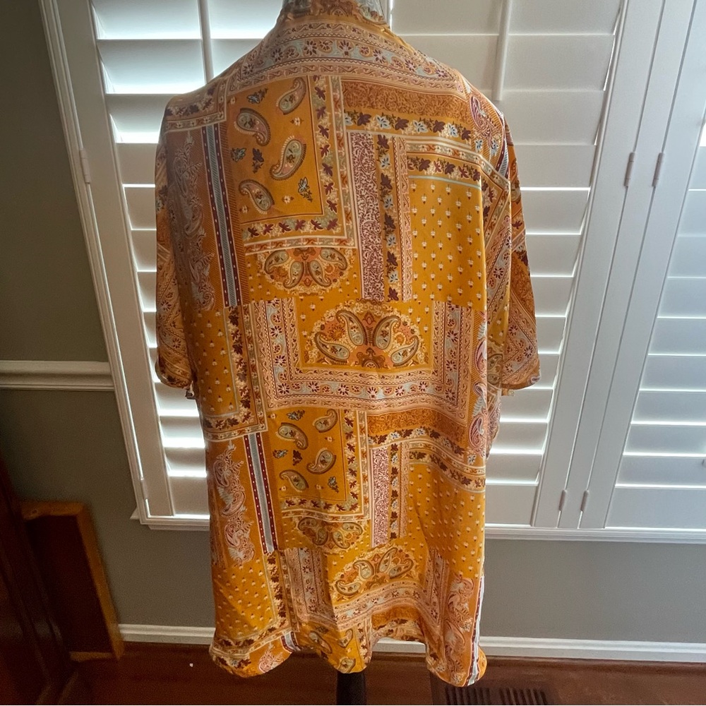 Bohemian Paisley Kimono Cardigan - Picture 3 of 3